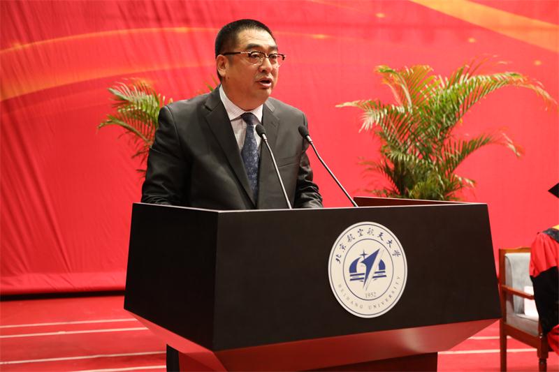 思路決定出路，想法決定干法--科達(dá)潔能董事長邊程出席北航2017-2018學(xué)年研究生畢業(yè)典禮